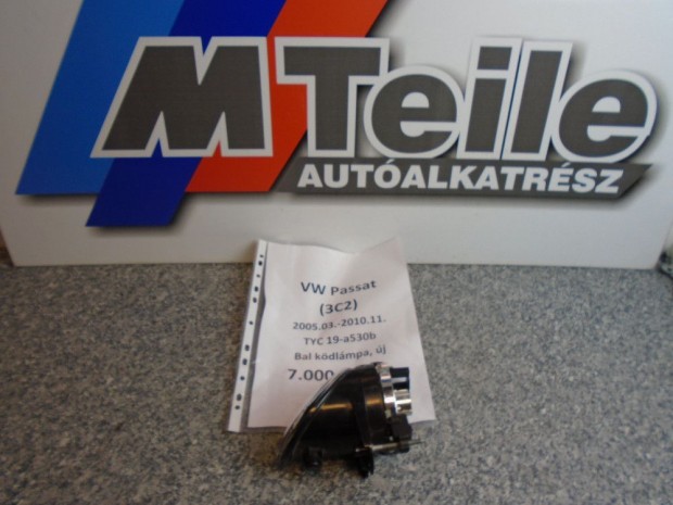 [Ut�ngy�rtott �J] TYC Baloldali k�dl�mpa ,Volkswagen Passat (3C2) (20